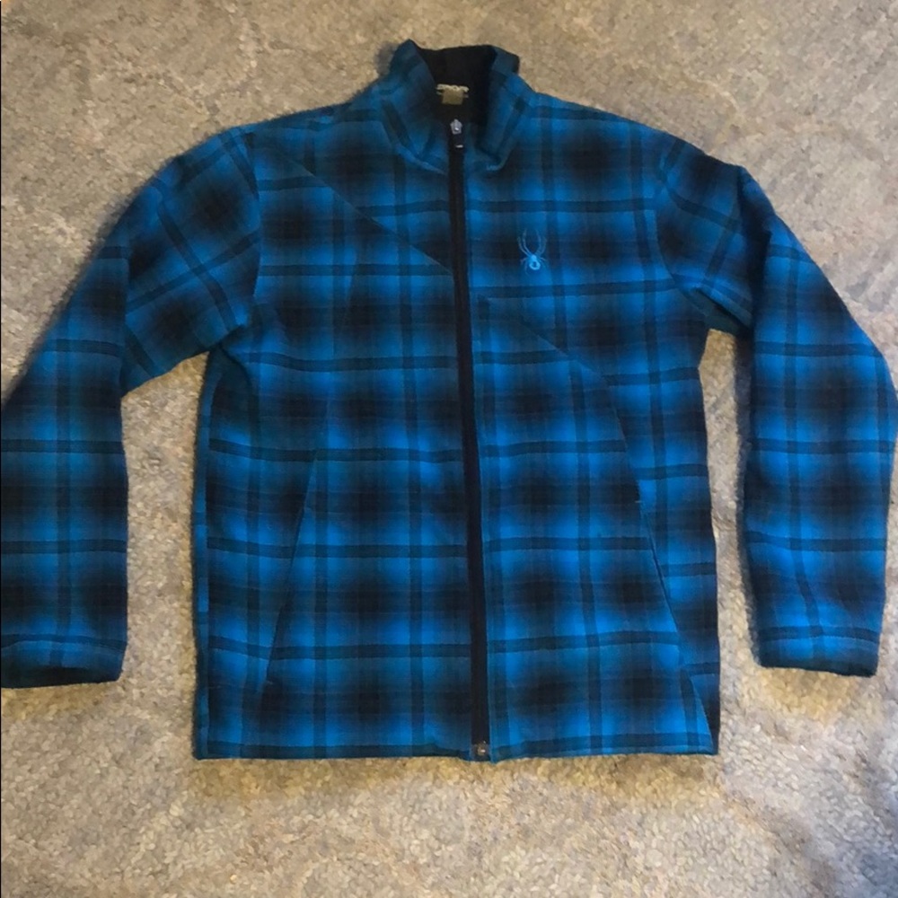 barely used zip up spyder jacket